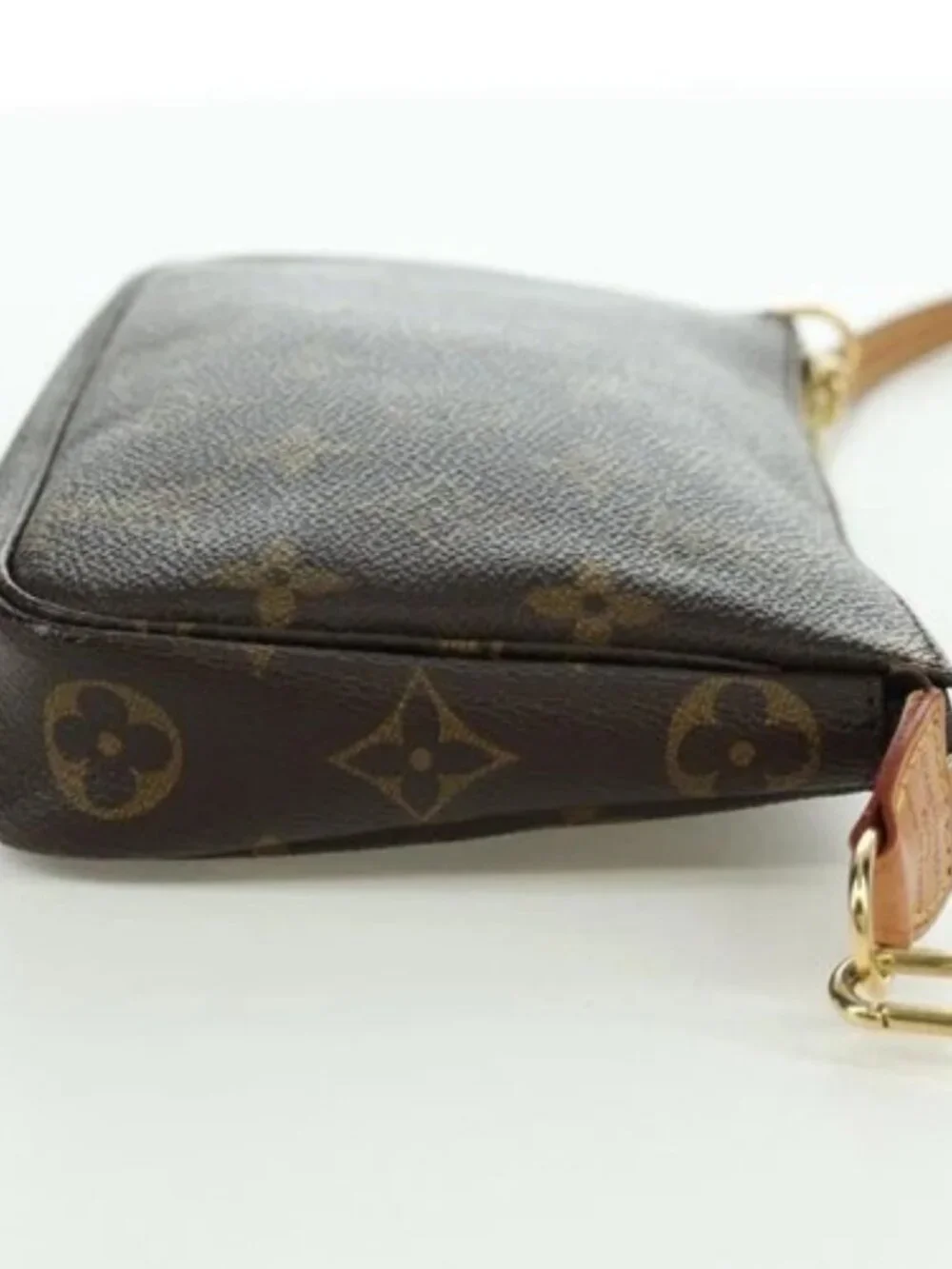 LOUIS VUITTON Monogram Pochette Accessoires Pouch M51980 LV Auth LNZ344V